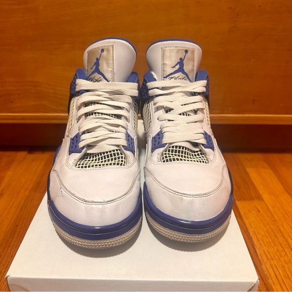 Air Jordan 4 IV Motosports Retro 2017 Sz 11 Mens Basketball Shoes Sneakers White main image 10